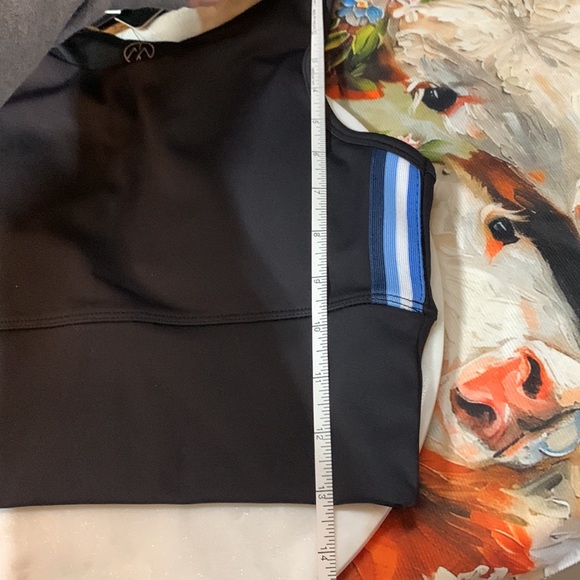 Move Theology racer back crop workout sportsBra top small NWT - Picture 6 of 6